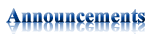 Announcement